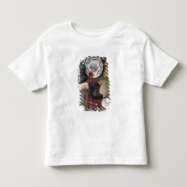 Camiseta Infantil Coleção dos objetos, incluindo um copo (Frente)