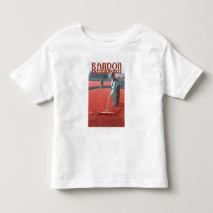 Camiseta Infantil Colheita dos pântanos do arando - Bandon, Oregon