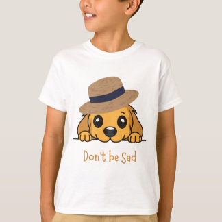 camiseta infantil com cachorrinho impresso