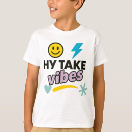 Camiseta infantil com inscrição ucraniana