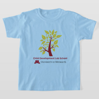 Camiseta infantil com logotipo da CDLS
