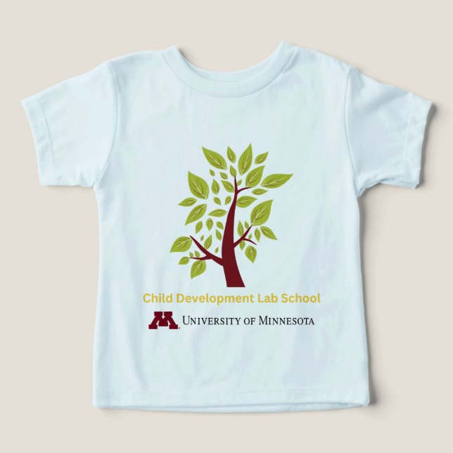 Camiseta infantil com logotipo da CDLS (Design frontal)