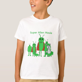 Camiseta infantil com personagem completa do Super