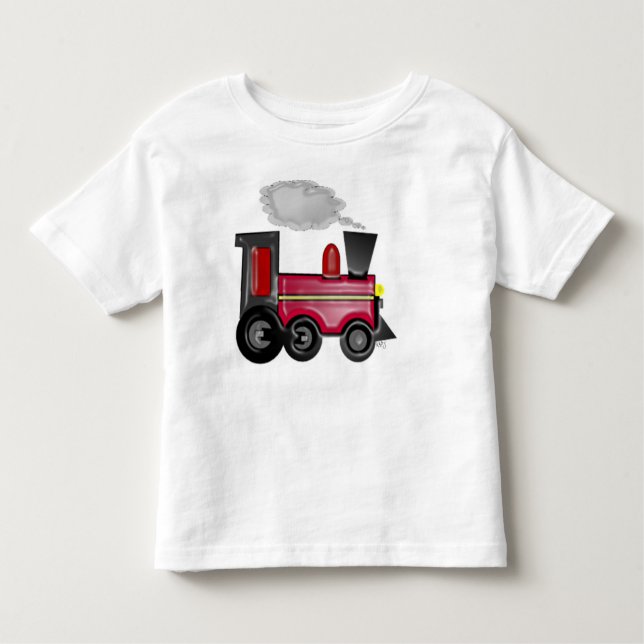 Camiseta Infantil Comboio 3D (Frente)