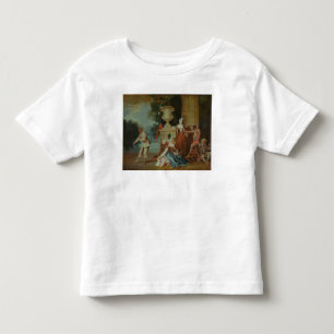 Camiseta Infantil Comediantes italianos em um parque, c.1725