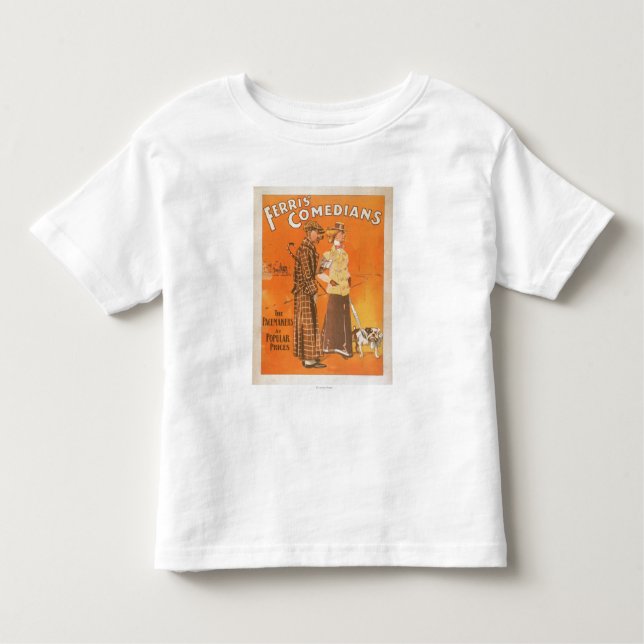 Camiseta Infantil Comediantes "pacemaker de Ferris a preços (Frente)