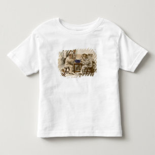 Camiseta Infantil Comendo a sopa nas casernas, 'de L'Estampe Moder