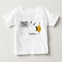 Camiseta Infantil Confie na Jornada - Inspiração p