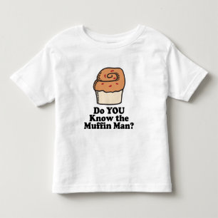 Camiseta Infantil conhece o homem do muffin?