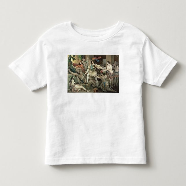 Camiseta Infantil Conquista de México (Frente)