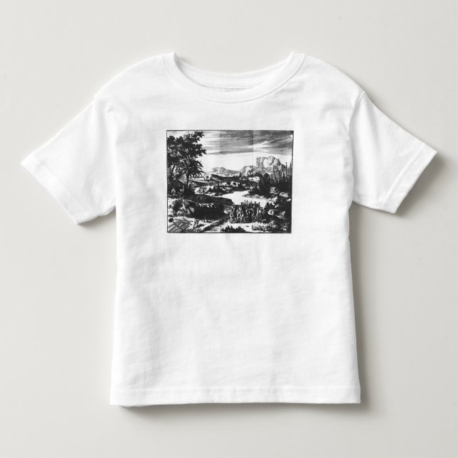 Camiseta Infantil Construção "Griffon" de Rene Robert Cavelier (Frente)