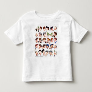 Camiseta Infantil Corrente da bisbolhetice