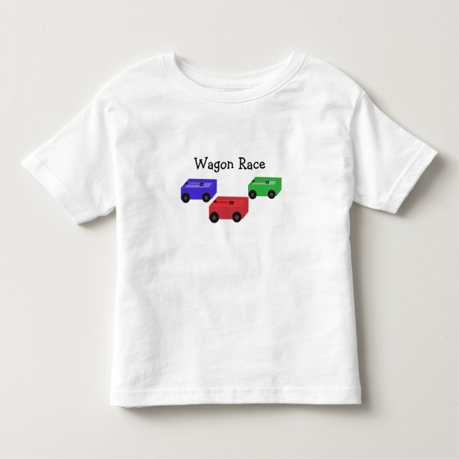 Camiseta Infantil Corrida do Vagão (Frente)