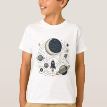 Camiseta Infantil Cosmic Explorer | Você na Aventu