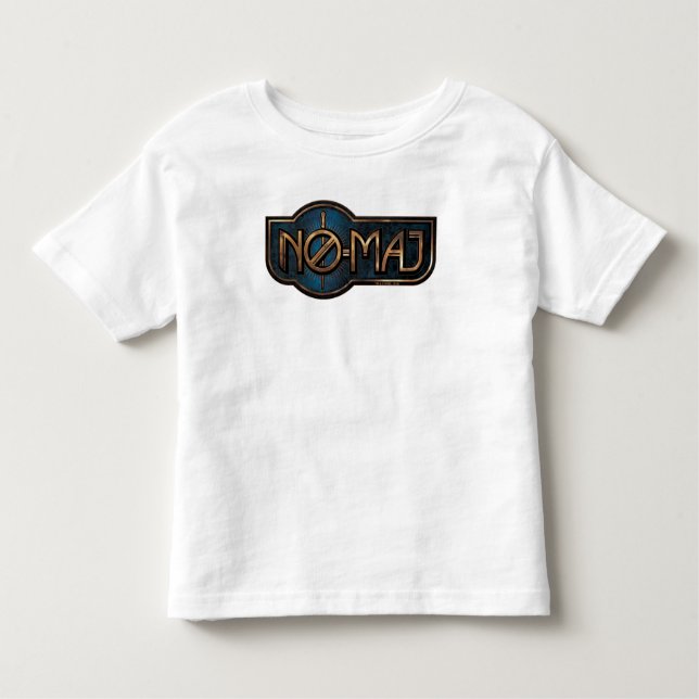 Camiseta Infantil Crachá Dourado e Marble NO-MAJ™ (Frente)