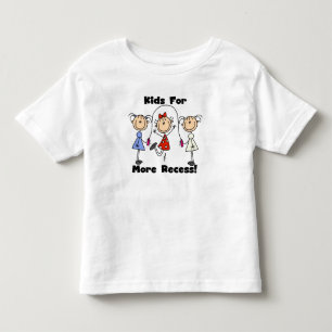 Camiseta Infantil Crianças por Mais Recreio