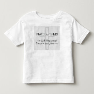 Camiseta Infantil Cristã Filipenses 4:13