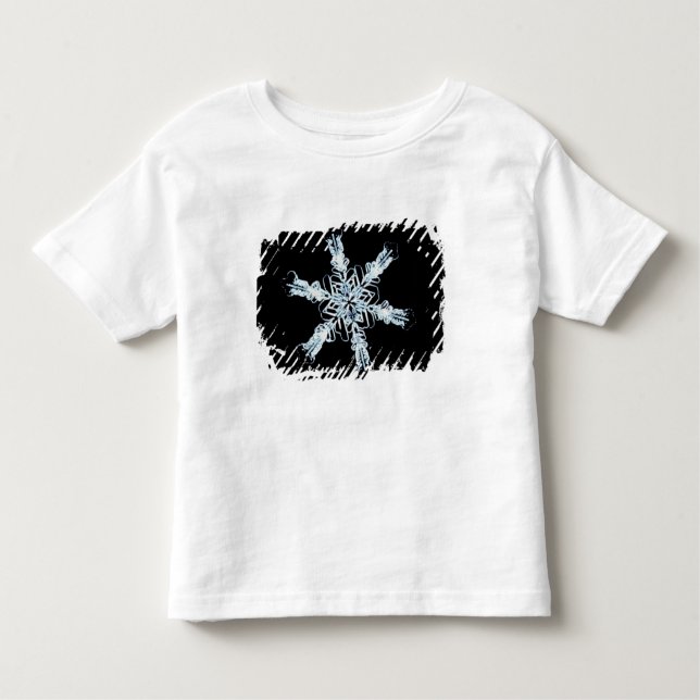 Camiseta Infantil Cristal estelar da neve (Frente)