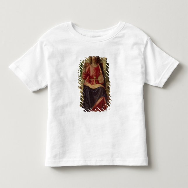 Camiseta Infantil Cristo Enthroned, c.1505 (Frente)