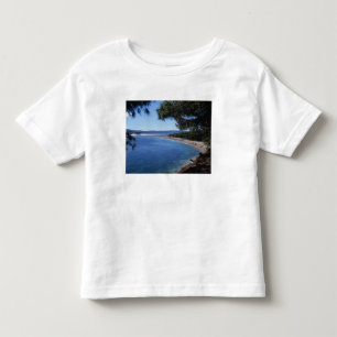 Camiseta Infantil Croácia, Ilha Brac, Bol, Praia Golden Cape 2