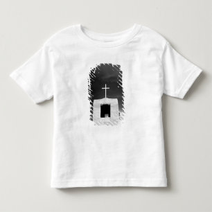 Camiseta Infantil Cruz na igreja mais antiga, San Miguel, Santa Fe,