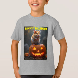 Camiseta Infantil Cute Hammie Halloween