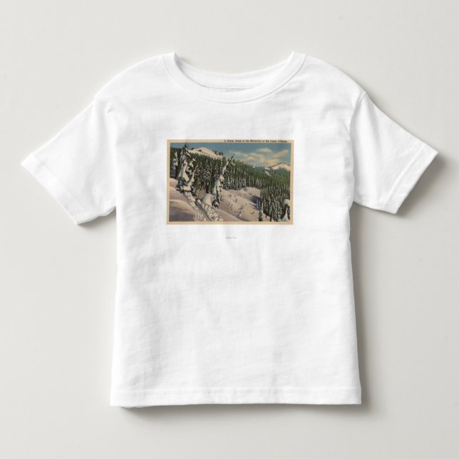Camiseta Infantil d'Alene de Coeur, identificação - d'Alene de Coeur (Frente)