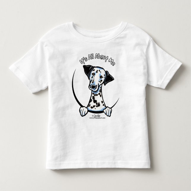 Camiseta Infantil Dalmama É Tudo Sobre Mim IAAM (Frente)