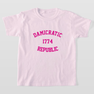 Camiseta infantil Damicrática