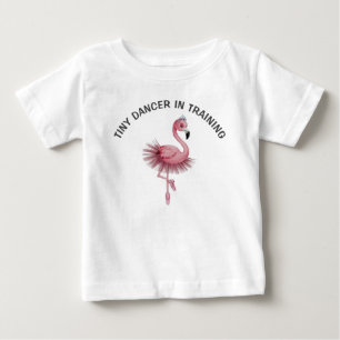 Camiseta Infantil Dançarino de Ballet Flamingo