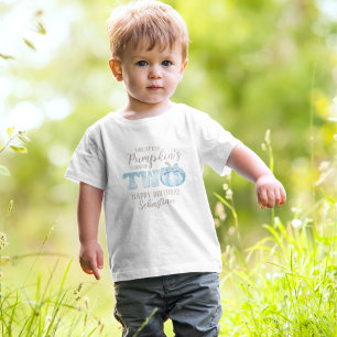 Camiseta infantil de 2º aniversário desta pequena 