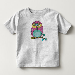 Camiseta infantil de animais fofos para crianças p