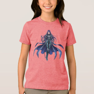 Camiseta Infantil de Anime Princesa Batalha Fantas