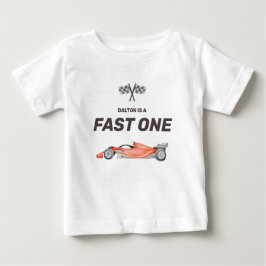 Camiseta Infantil de Aniversário de Um Ano de Carr