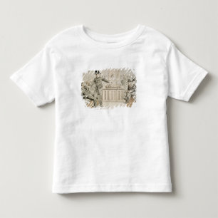 Camiseta Infantil De "apresentação Cartoon da revisão St Stephen