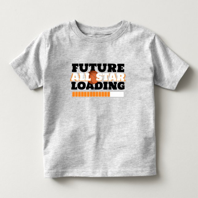 Camiseta Infantil de Basquete Future All Star Load (Frente)