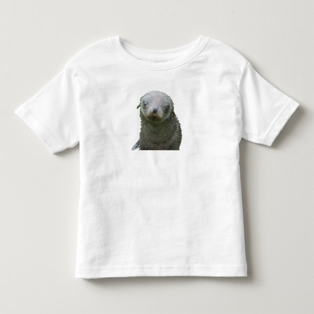 Camiseta Infantil de Foca Fofa (Frente)
