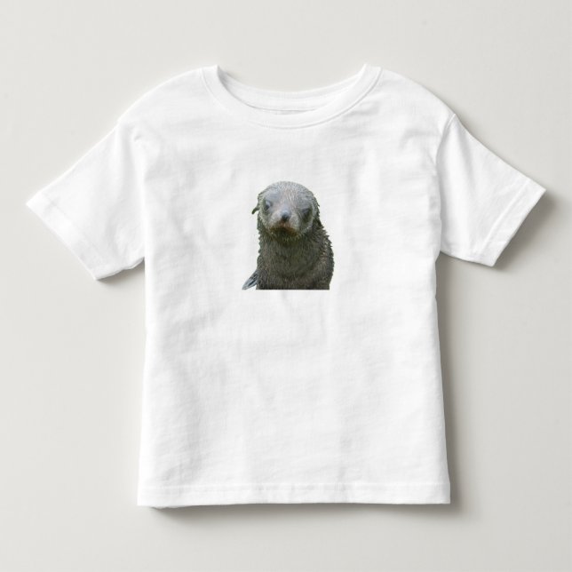 Camiseta Infantil de Foca Fofa (Frente)