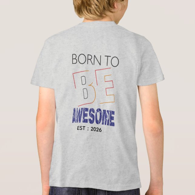Camiseta Infantil de Foto Personalizada (Verso)