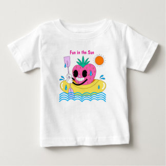 Camiseta Infantil de Frutas Divertidas de Verão