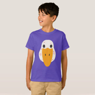 Camiseta Infantil de Ganso Com Espinhas
