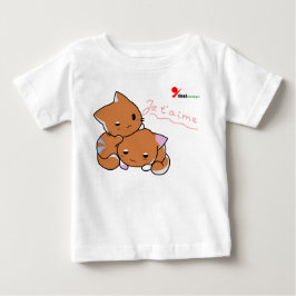 Camiseta Infantil de Gatinhos Brincalhões