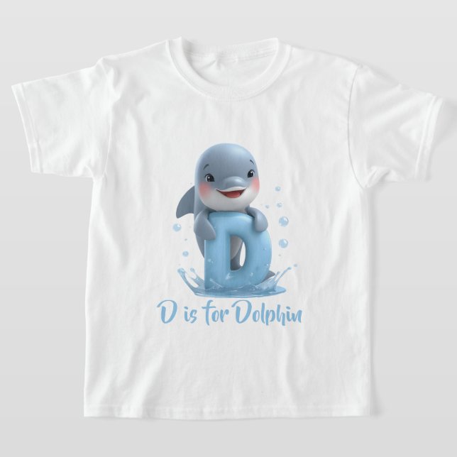 Camiseta Infantil de Golfinho Fofo | D é para Golf (Postura )