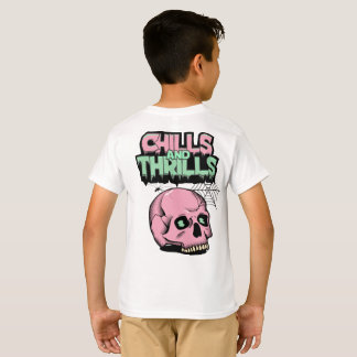 Camiseta infantil de Halloween Chills and Thrills