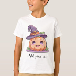 Camiseta Infantil de Halloween - Magia da Abóbora