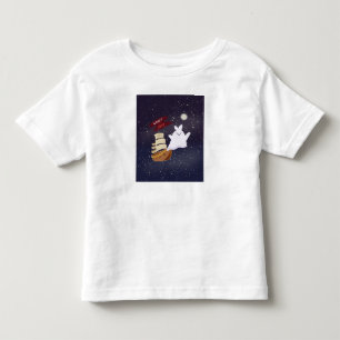 Camiseta Infantil de Halloween Navio Fantasma Fofo