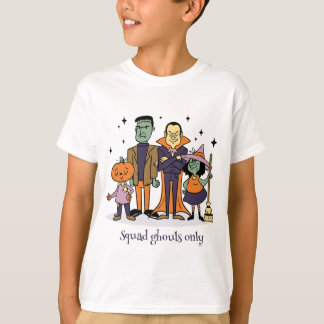 Camiseta Infantil de Halloween 'Squad Ghouls Only'