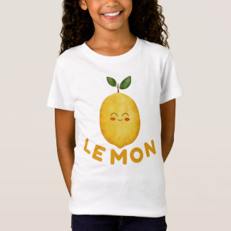 Camiseta Infantil de Limão, Camisa de Frutas Fofa