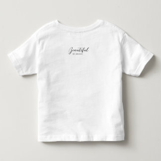Camiseta Infantil de Manga Curta Minimalista com L