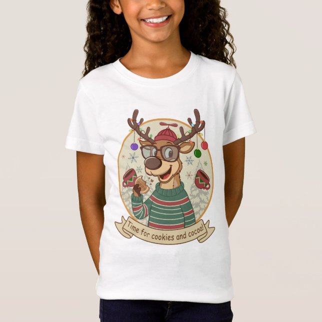 Camiseta Infantil de Natal (Frente)